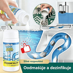 🛁💦【Kupte 1 a získejte 1 zdarma】🌟Čistič dřezů a odpadů: Pěna s vysokou hustotou z extraktů a rozkladných enzymů.