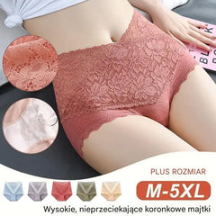 🔥 6 szt. 👙 Antybakteryjne majtki damskie z wysokim stanem – miękka bawełna, komfort i świeżość każdego dnia ✨