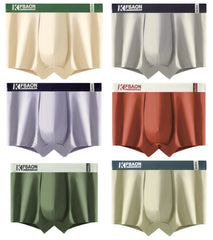 🔥✨【Specjalne oferty letnie🔥】【6 pozycji】🍃🧊 2026 Lato Nowe Męskie Bokserki Ice Silk Cool