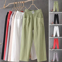 🔥 Kup 1, drugi GRATIS! 👖🌿 Damskie spodnie z szerokimi nogawkami – wygodne, przewiewne i idealne na co dzień | M-4XL