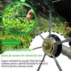 💯【Cumpărați 1 obțineți 1 gratuit】Disc de tuns iarba pentru mașină de tuns iarba din sârmă de oțel de 6 inchi