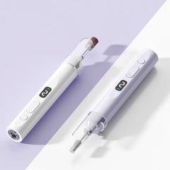 💅Elektryczny pilnik do paznokci 2 w 1 z lampą LED (lampa do utwardzania + 5 końcówek polerujących)