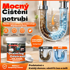 🔥50% SLEVA 【2 za 580 Kč】❤️ Výkonné šumivé čisticí tablety, které rychle rozpouštějí ucpání způsobené mastnými vlasy, uvolňují ucpané odtoky; jsou také deodorizující a antibakteriální.