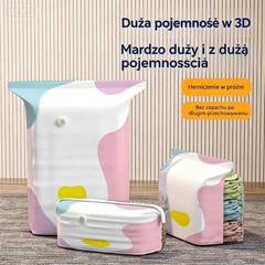 🧳 5 szt. za 119 zł! 💨 Torby kompresyjne XXL — więcej miejsca w domu i walizce! Bez pompki, szczelne i łatwe w użyciu ✈️
