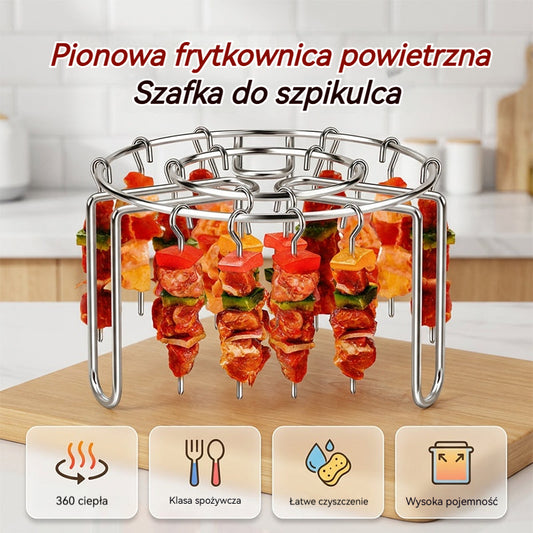 🔥 Najlepszy gadżet do Air Fryera! 24 kołki 🍢 Zrób własny kebab i grill w kilka minut ✨