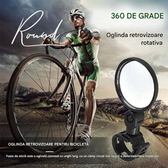 【Cumpărați 1 obțineți 1 gratuit】🚴🏍️Oglindă retrovizoare rotativă la 360 de grade
