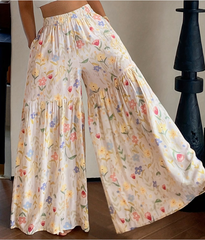 🌸 S-2XL Modne spodnie damskie z szeroką nogawką ✨ Wygodne, wyszczuplające i idealne dla każdej sylwetki 💕