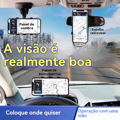 🔥Compre um e leve outro grátis🔥Suporte Veicular para Celular com Rotação 360°
