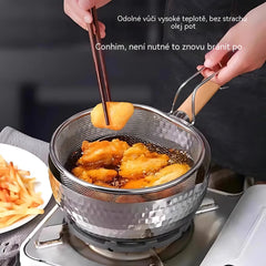 🔥🥳50% SLEVA🥗🍲Koš z nerezové oceli s drátěným filtrem