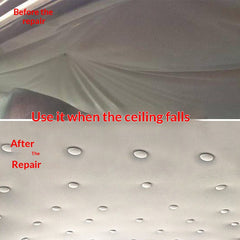 [30 pieces] Car roof tarpaulin detached, secured with nail clips, allowing for easy modification and restoration of car interior without disassembly (includes installation tool kit + screwdriver + towel)
