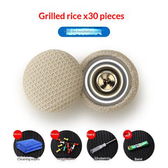 [30 pieces] Car roof tarpaulin detached, secured with nail clips, allowing for easy modification and restoration of car interior without disassembly (includes installation tool kit + screwdriver + towel)