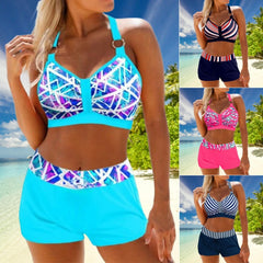 🏖️👙🌴【S-5XL】Set de costume de baie imprimate pentru vacanță la plajă 2026