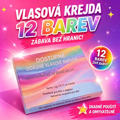 🎁 SLEVA 50 %! 🎨 Časově omezená sada kříd na vlasy pro dívky: barevné vlasy bez permanentního barviva, ideální na večírky! ✨