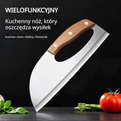 🔥Kuty nóż kuchenny Ostre i trwałe, ergonomiczna antypoślizgowa rączka gwarantuje precyzyjne cięcie
