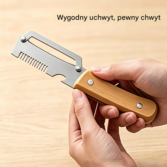 🔪🔥【Kup 1, a 1 dostaniesz gratis】- 49.5 zł / sztuka | 🔥Wielofunkcyjna obieraczka kuchenna 3 w 1: obiera, kroi i otwiera butelki! ✅Płatność przy odbiorze obsługiwana