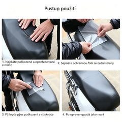 【20cm*3m】Silně lepící náplast na opravu kůže, k obnově a opravě oloupané a roztrhané kůže
