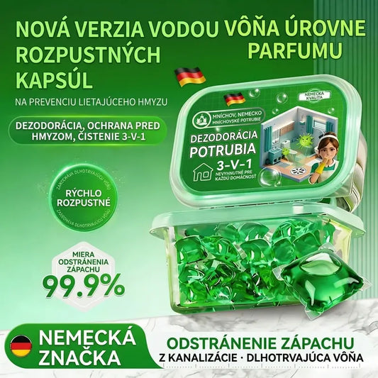 Dvě balení (100 tablet) za pouhých 540 českých korun! 🔥🎉 Tak populární! Už si je koupilo 30 000 lidí! 🎉 Bioenzymové kapsle účinně odstraňují zápach z kanalizace.