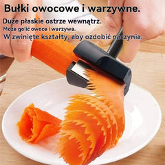 🔥【Zestaw 3 sztuk!-36.3 zł / sztuka】💮 Narzędzie do zwijania kwiatów z owoców i warzyw --- Łatwe w użyciu, zwija kwiaty za jednym razem