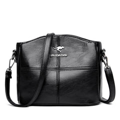 🔥👜👜 Nová kabelka přes rameno z pravé kůže, ručně vyrobená v retro stylu, moderní a všestranná.