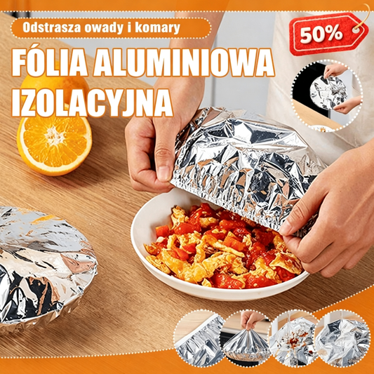 📢 Rabat 50%! 🔥 🥗Aluminiowe pokrywki na żywność – świeżość bez folii i bałaganu