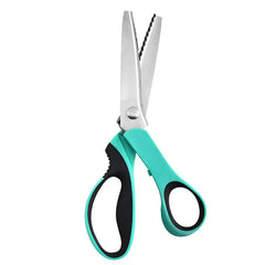 ✂️✨ Profesionální nůžky na stříhání – Ostré, vroubkované nůžky na látku