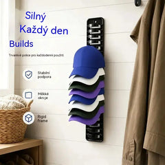 【2 kusy】Úsporný organizér na klobouky