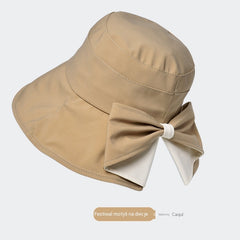 🎀🎀 50% zniżki 👒 | Retro czapka z kokardą: składana i przewiewna, niezbędny element lata.
