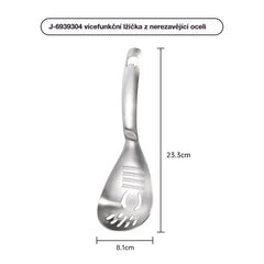 🔥50% sleva🔥🥄Multifunkční lžíce a sítko z nerezové oceli 304