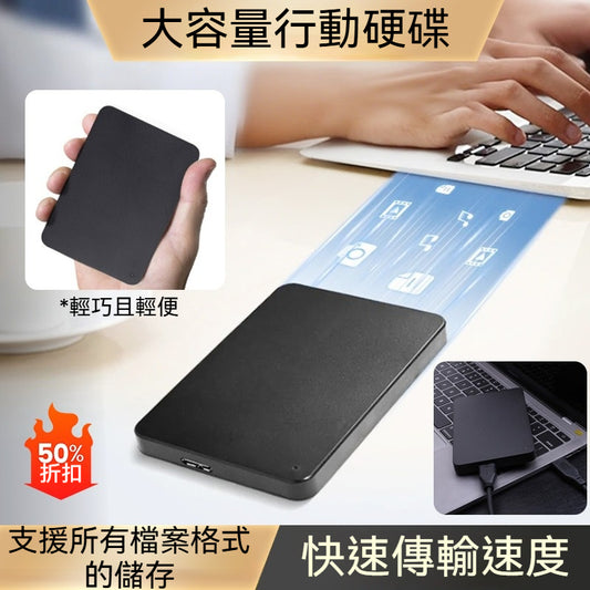 【最後一天五折優惠】20TB 行動硬碟