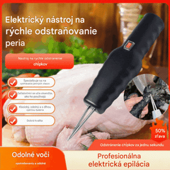 【 1 kus 670 Kč】🐓🦆Přenosný elektrický stahovák peří pro kuřata, kachny, husy a drůbež (nabíjení přes USB)