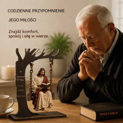 🔥Kup 1, otrzymaj 1 gratis🔥🔥 Ostatni dzień: 50% zniżki - ✝️📚 Wisząca ozdoba chrześcijańska z Jezusem