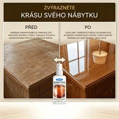 【2 sady】🪑 ✨ Vysoce lesklý leštidlo na nábytek obnovuje dřevo a vinyl během pár sekund.