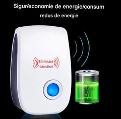 🔥【3buc】Repelent fizic silențios cu ultrasunete pentru șobolani și insecte respingător de rozătoare