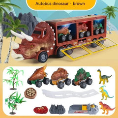 🦖🚛 Dinosauří náklaďák, který ukládá, vyváží a baví! 🎵✨