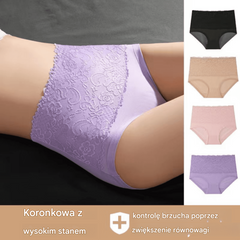 🔥【kup 3 otrzymaj 3 za darmo】🔥【6szt】(M-6XL)Ostatni dzień super wyprzedaży-2026 Nowo ulepszona, nieprzemakalna bielizna z wysokim stanem
