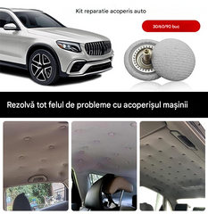 30 piese 🔥 Acoperișul mașinii se desprinde. Fixați baza de susținere cu cuie. Modificați și renovați interiorul mașinii fără a o dezasambla.