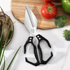 🍗✂️Foarfece de bucătărie multifuncționale, rezistente💯, pentru tăierea cărnii și a oaselor