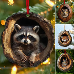 【5 kusů】🎄Dekorace na vánoční stromeček zvířátka. drobné zvířecí ozdoby