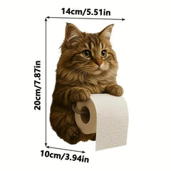 🐱Roztomilý držák na toaletní papír s motivem kočky