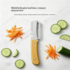 🔪🔥【Kup 1, a 1 dostaniesz gratis】- 49.5 zł / sztuka | 🔥Wielofunkcyjna obieraczka kuchenna 3 w 1: obiera, kroi i otwiera butelki! ✅Płatność przy odbiorze obsługiwana