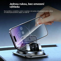 🔥【50% SLEVA】🚗 Bezpečné a chytré: Ultimátní 2v1 držák na telefon do auta! 🚗
