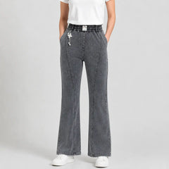 👖【M–4XL】Dámské strečové džíny s vysokým pasem
