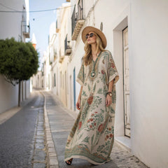 🔥Hit Sprzedaży 【Rabat 50%】👗👸【S-5XL】Sukienka z 2026 roku, idealna na letnie wakacje. Długa i zwiewna, elegancka i urocza.
