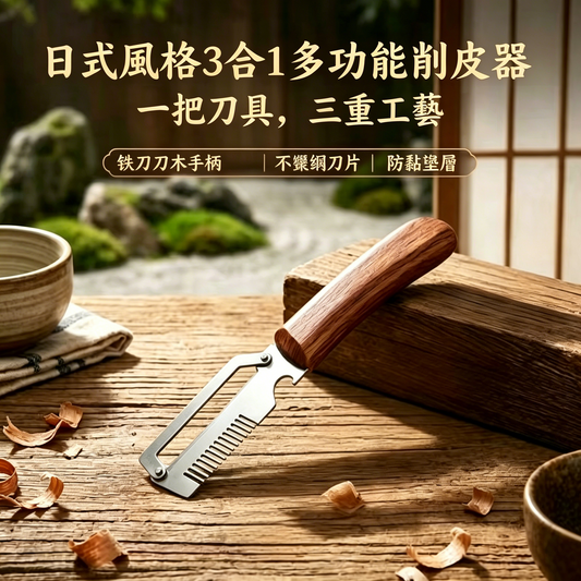 ✅買3送3（共6件商品）🧅🔪 三合一多功能餐具清潔器：清潔、切碎、開瓶！ 🔥