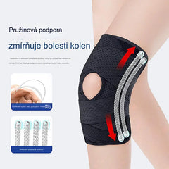 🦵🦵【1+1 zdarma】 Dvojitá pružinová sportovní bandáž na koleno, vhodná pro běh, cyklistiku, míčové sporty a další sportovní aktivity