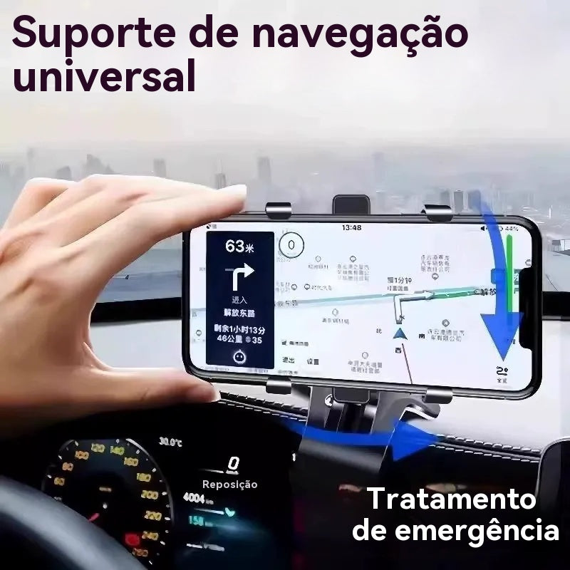 🔥Compre um e leve outro grátis🔥Suporte Veicular para Celular com Rotação 360°