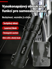 🎁🎁Oblouková svítilna 2 v 1 pro sebeobranu