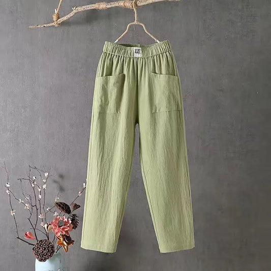🔥 Kup 1, drugi GRATIS! 👖🌿 Damskie spodnie z szerokimi nogawkami – wygodne, przewiewne i idealne na co dzień | M-4XL