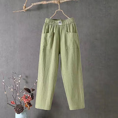 🔥 Kup 1, drugi GRATIS! 👖🌿 Damskie spodnie z szerokimi nogawkami – wygodne, przewiewne i idealne na co dzień | M-4XL