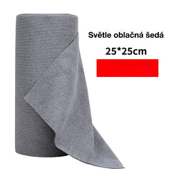 ✨🧼 Role s opakovaně použitelnými čisticími utěrkami, které lze odtrhávat jednu po druhé.
